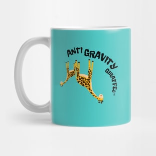 Anti Gravity Giraffe Cute Unique Meme Art By Abby Anime Mug